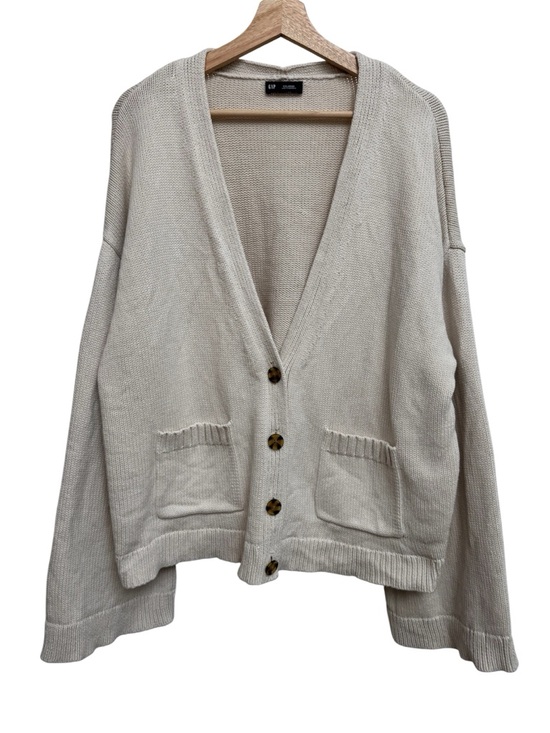 GAP Sweaters - Gap Pocket Button Front Wide Sleeve Cardigan Women’s XXL Cotton Layer